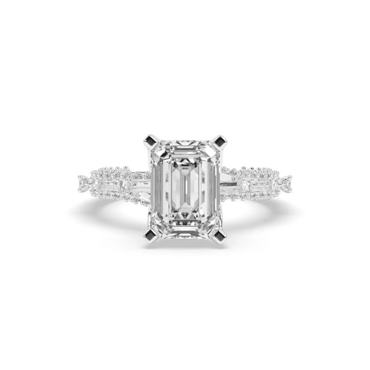 Luxeva Halo Diamond Ring